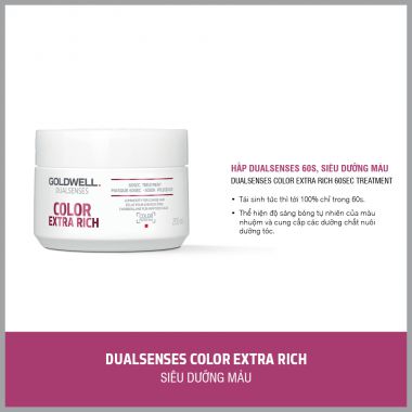 Hấp dầu dưỡng màu cho tóc nhuộm Goldwell Color Extra Rich 200ml